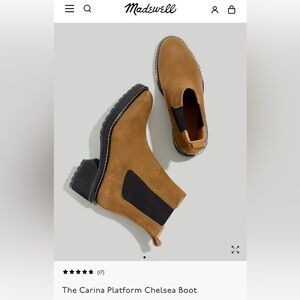 Madewell Chelsea Boots! Ultra Lightly Worn!